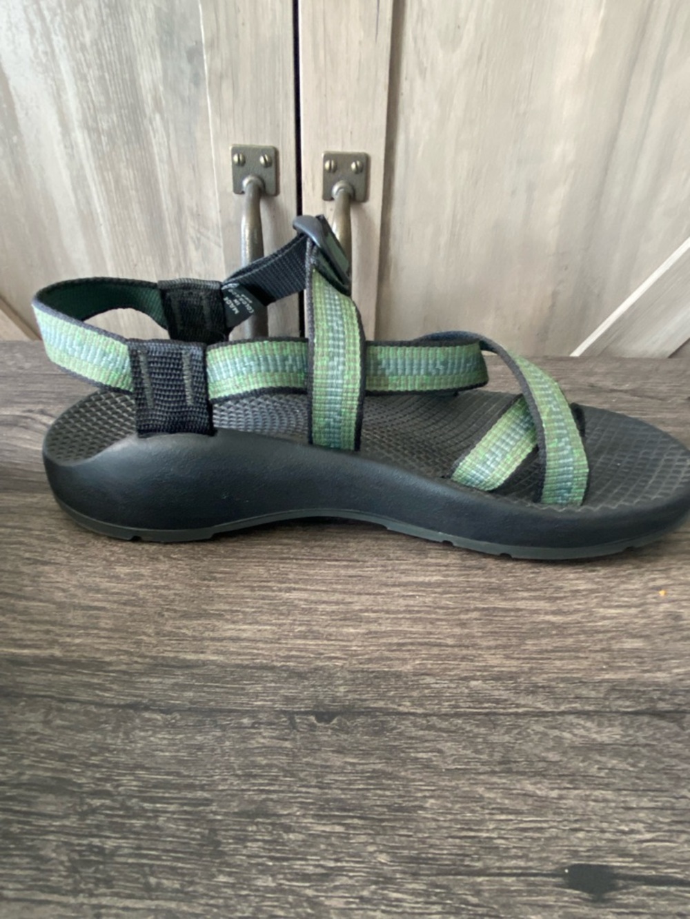 Chaco Strappy Green Summer Hiking Sandals Women’s Size 7 - Picture 10 of 14